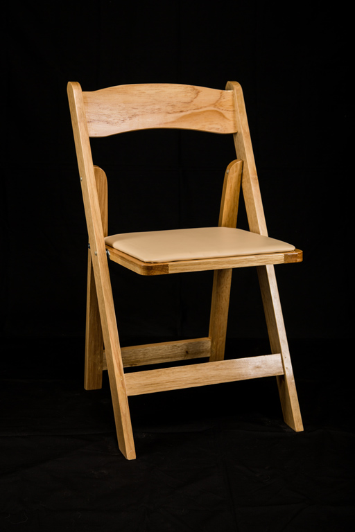 Natural Wood Garden Chair